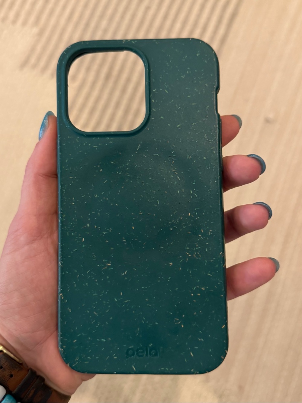 Pēla Green Eco-Friendly iPhone 14 Max Pro Case